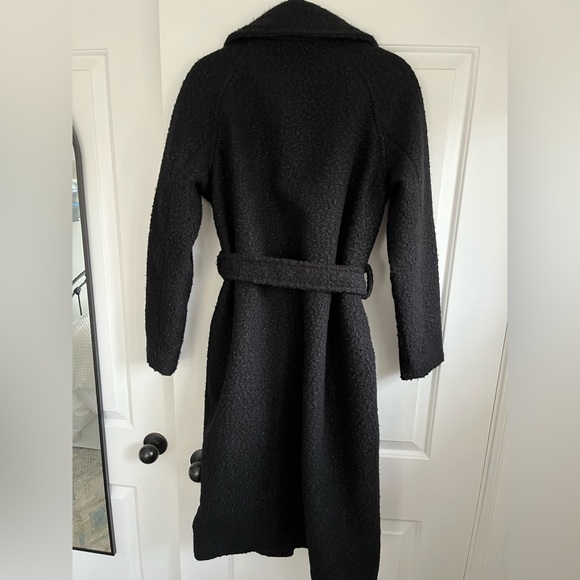 Long Dark Navy Coat - Picture 2 of 4